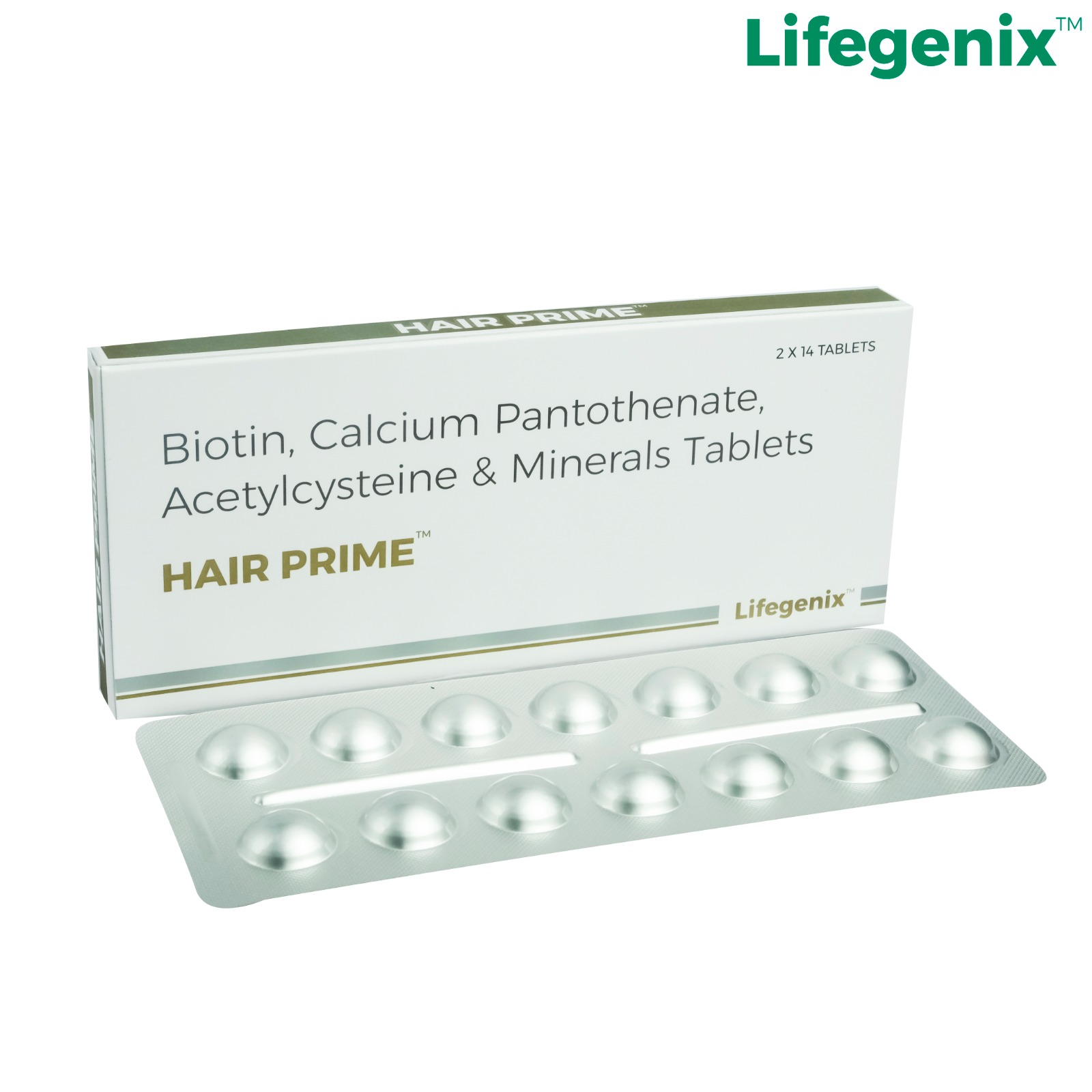 Biotin, Calcium Pantothenate, Acetylcysteine and Minerals Tablets